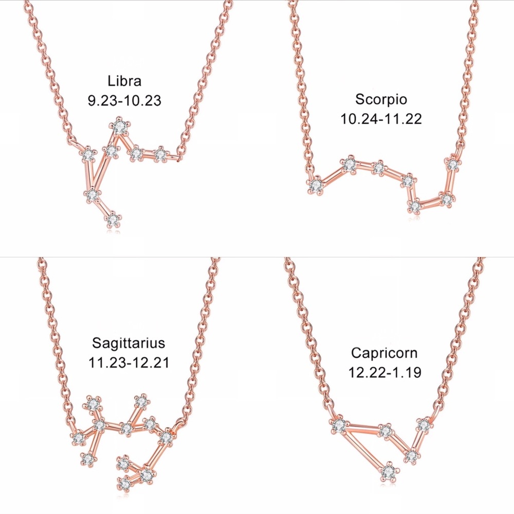 Zodiac Libra, Scorpio, Sagittarius, and Capricorn